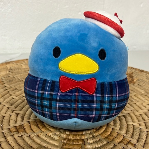 Squishmallows Plaid Tuxedo Sam Sanrio 8in Plush - Picture 1 of 5